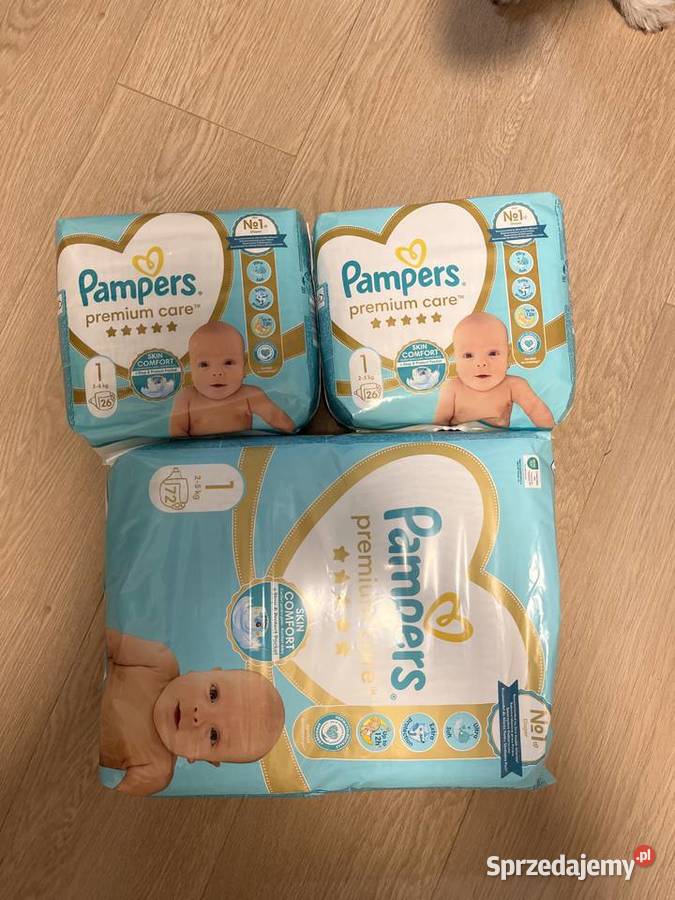 Pieluchy Pampers Premium Care 1 124 Gdańsk