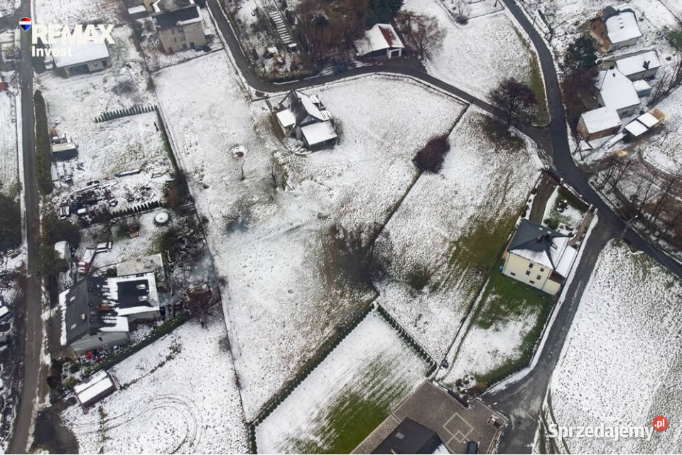 6 działek budowlanych Buczkowice 4586 m2 śląskie