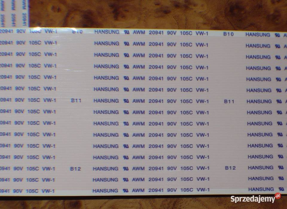 Taśmy matrycy BN9639820F i BN9639821F TV Samsung