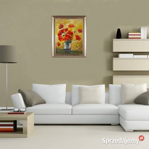 Obraz olejny Maki lubelskie Lublin