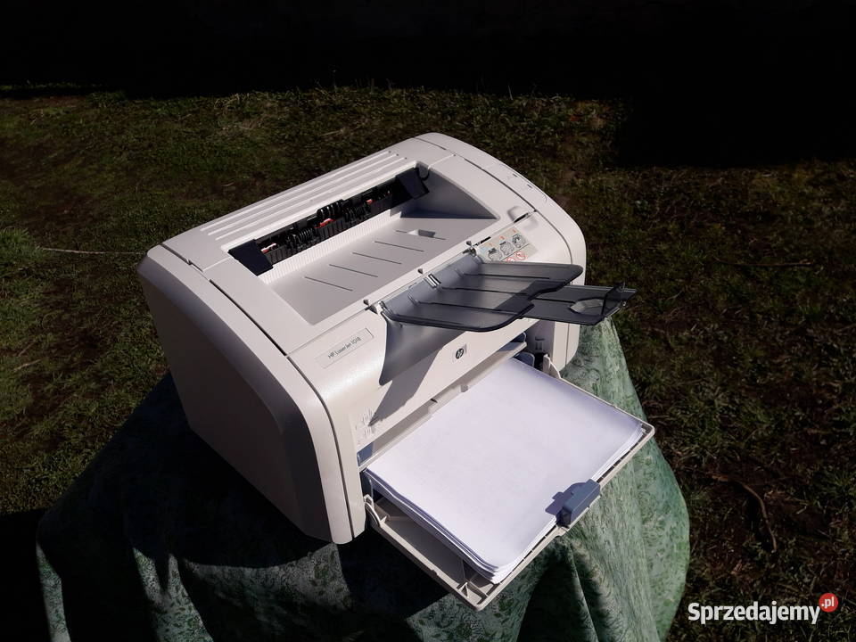 Drukarka laserowa HP LASERJET 1018 tanie Miłosław
