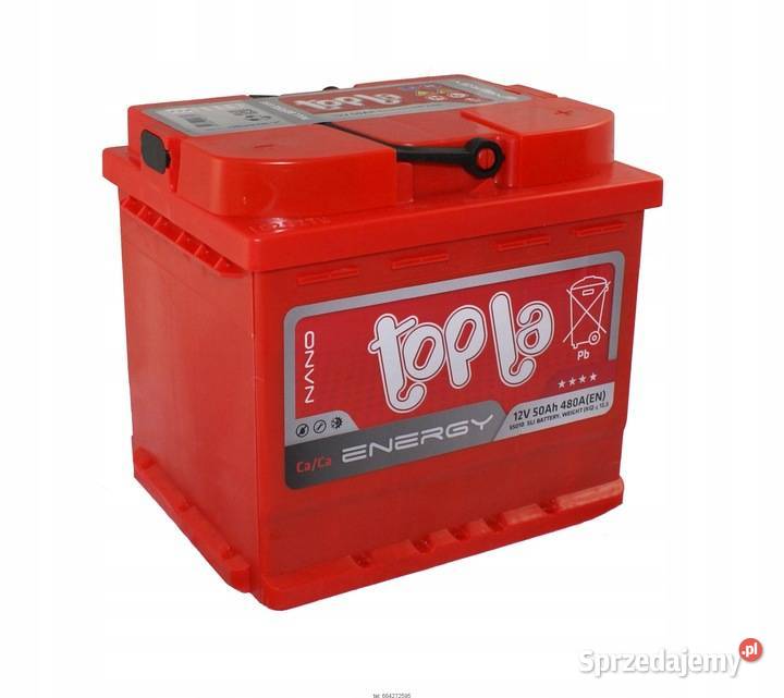 Akumulator TAB Topla Energy 50Ah 450A osobowe łódzkie Tomaszów Mazowiecki