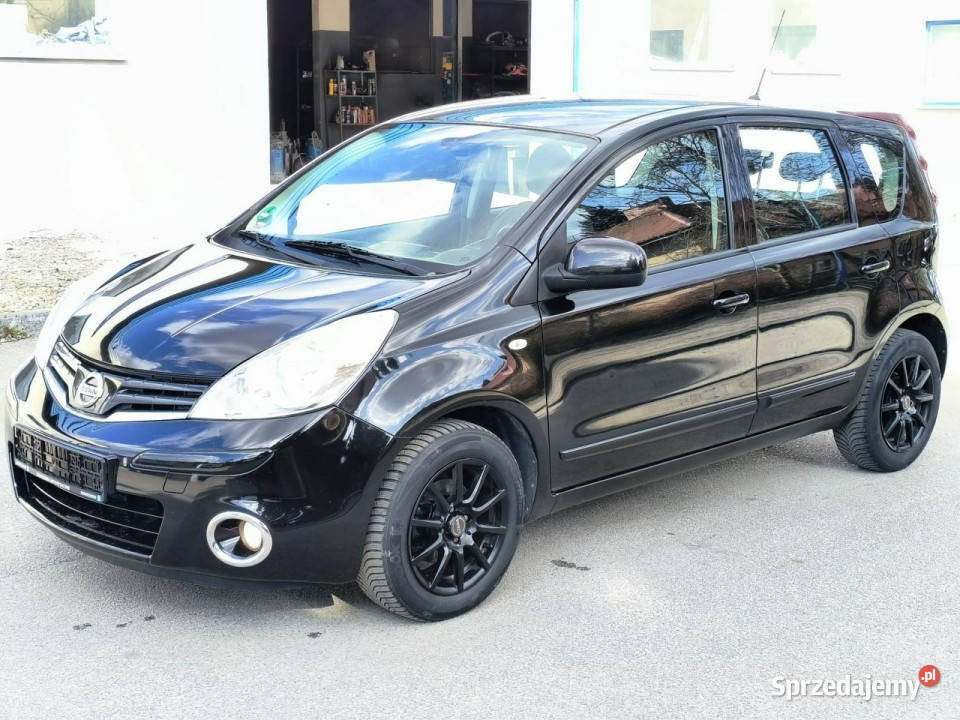 Nissan Note Bezwypadkowy udokumentowany przebieg wielofunkcyjna kierownica sprzedam