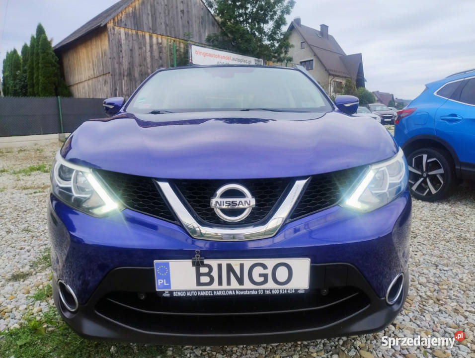 Nissan Qashqai Kamera2xPDCRadar II 20132021 fioletowy