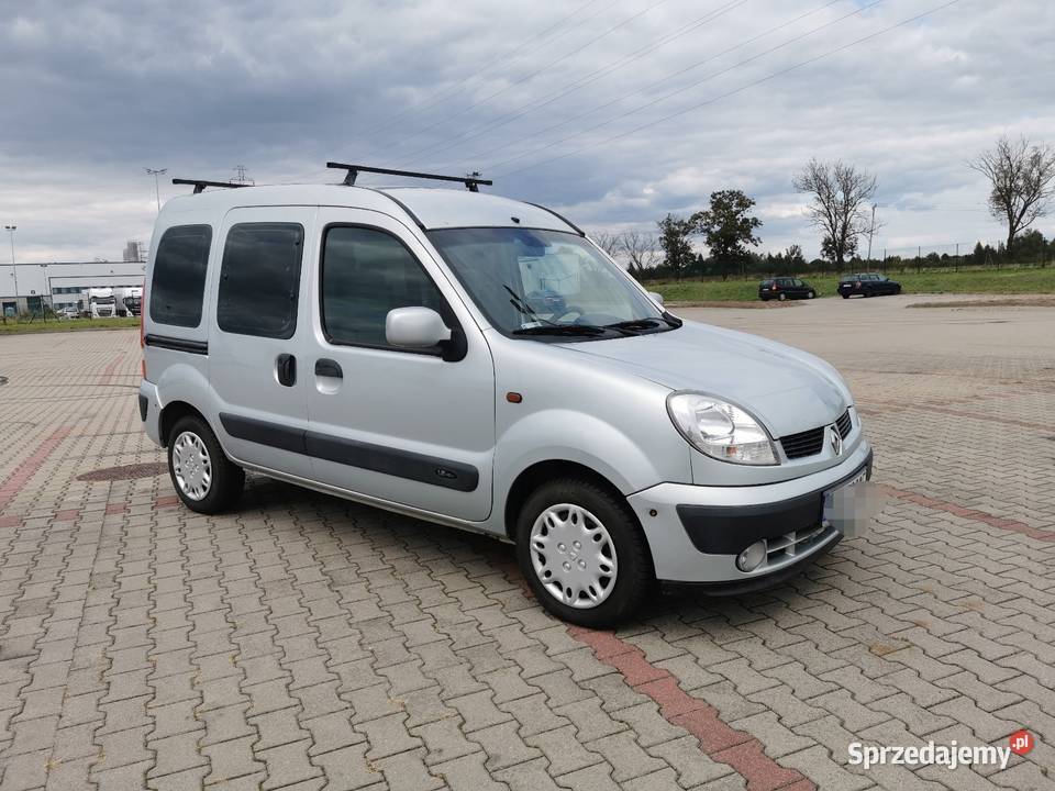 Renault kangoo LIFT 03r Klima benzyna poduszka powietrzna Sochaczew-Wieś