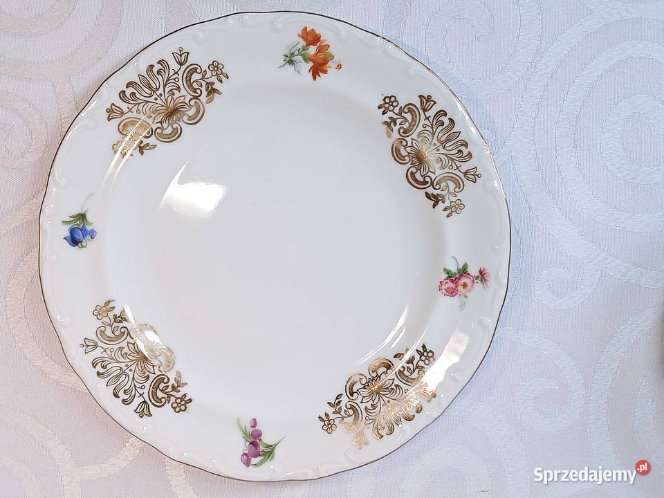 Trio filiżanka spodek talerzyk deserowy Bavaria Strzelce Krajeńskie sprzedam