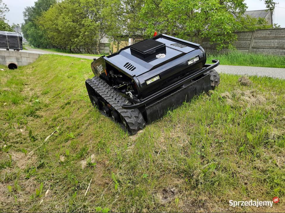 ROBOT Traktorek Kosiarka Gąsienicowa Zdalna