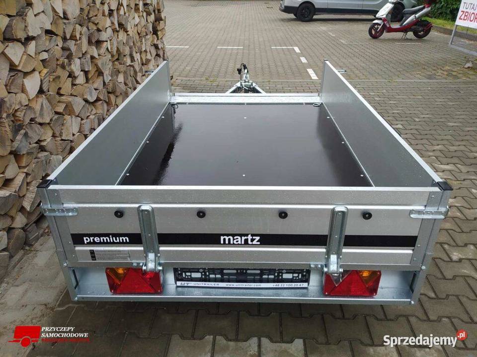 Burta ALU przyczepa wym 201x126x30 jednoosiowa towarowe Lublin