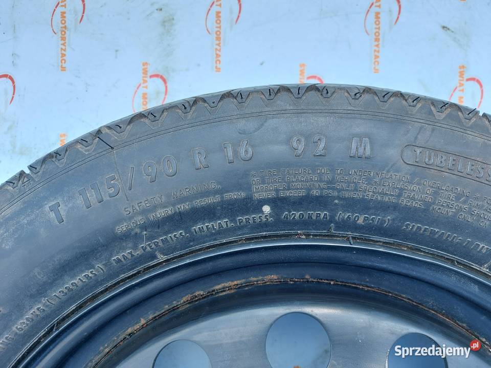 BMW E46 koło dojazdowe 1159016 92M 5x120 ET32 sprzedam