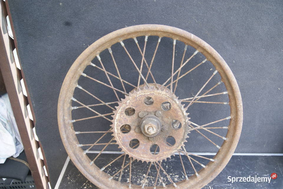 KOŁO TYŁ ZUNDAPP TRIUMPH ARIEL ADLER MOTOSACOCHE Rybnik sprzedam