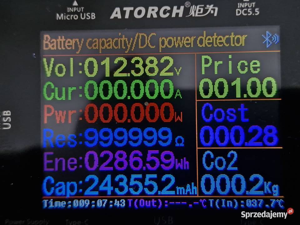 Akumulator 12V 24Ah 264Wh 18650 Liion 3s7p śląskie Katowice