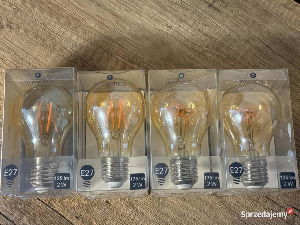 Żarówki ozdobne LED E27 śląskie Pszczyna sprzedam