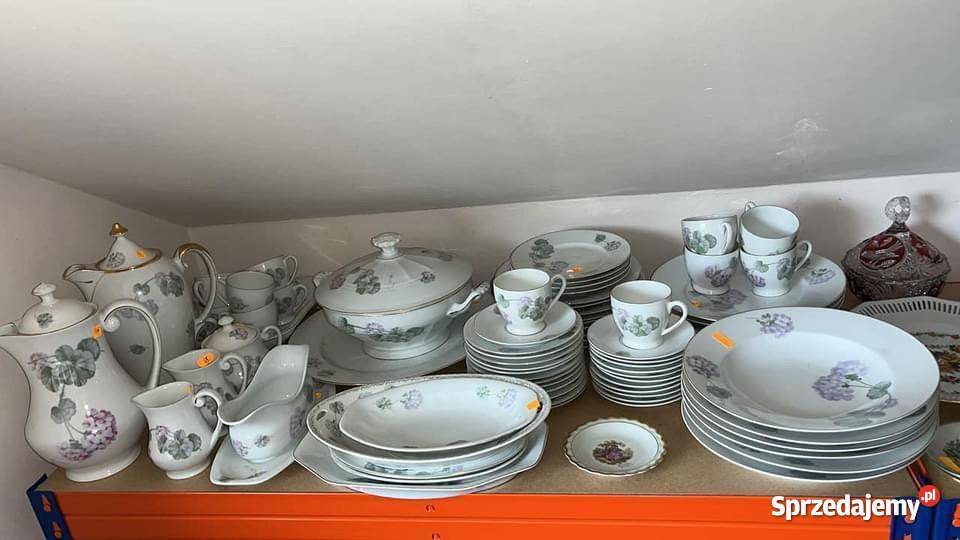 Patera Carl Tielsch C T Altwasser Germany 1929r Porcelana i szkło Gdańsk sprzedam