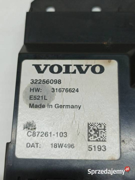 MODUŁ KLAPY 32256098 Volvo V60 II 2018 świętokrzyskie sprzedam