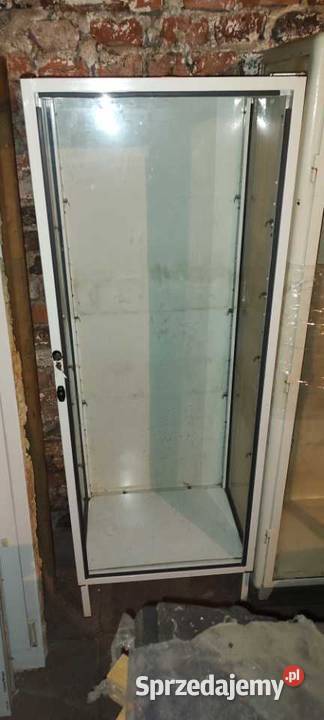 Stara szafa witryna medyczna PRL Ostrołęka sprzedam