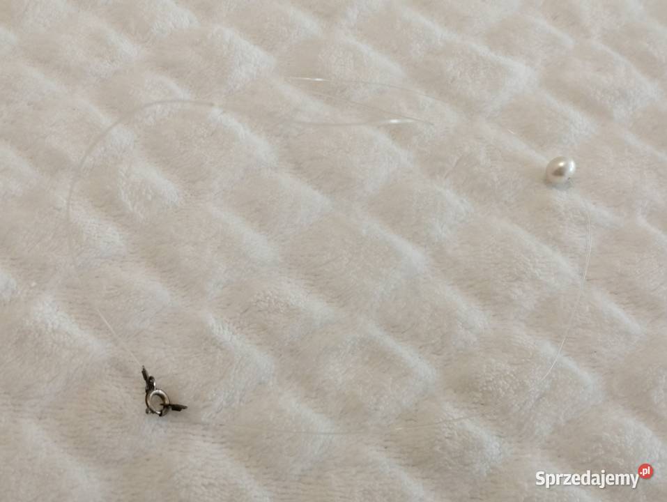 Naszyjnik łańcuszek bransoletka koralik perła Łańcuszki śląskie