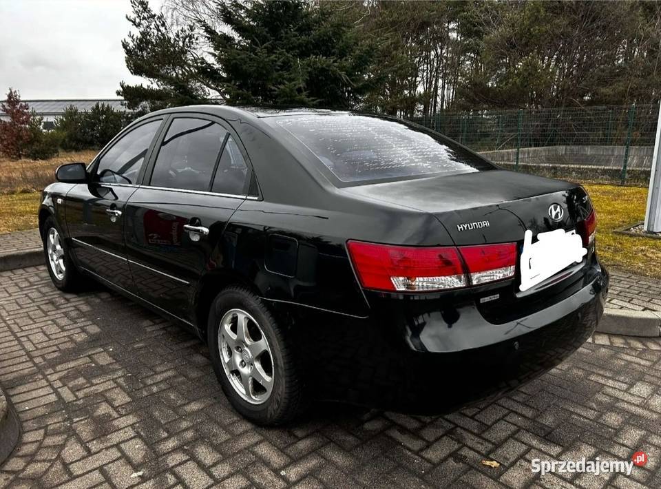 Hyundai Sonata 20 CRDI 2007 KLIMATYZACJA Hak autoalarm Wycinki sprzedam
