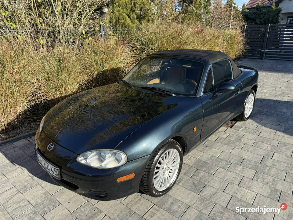 Mazda MX5 zadbana Z klimatyzacją II 19982005 bluetooth Poznań