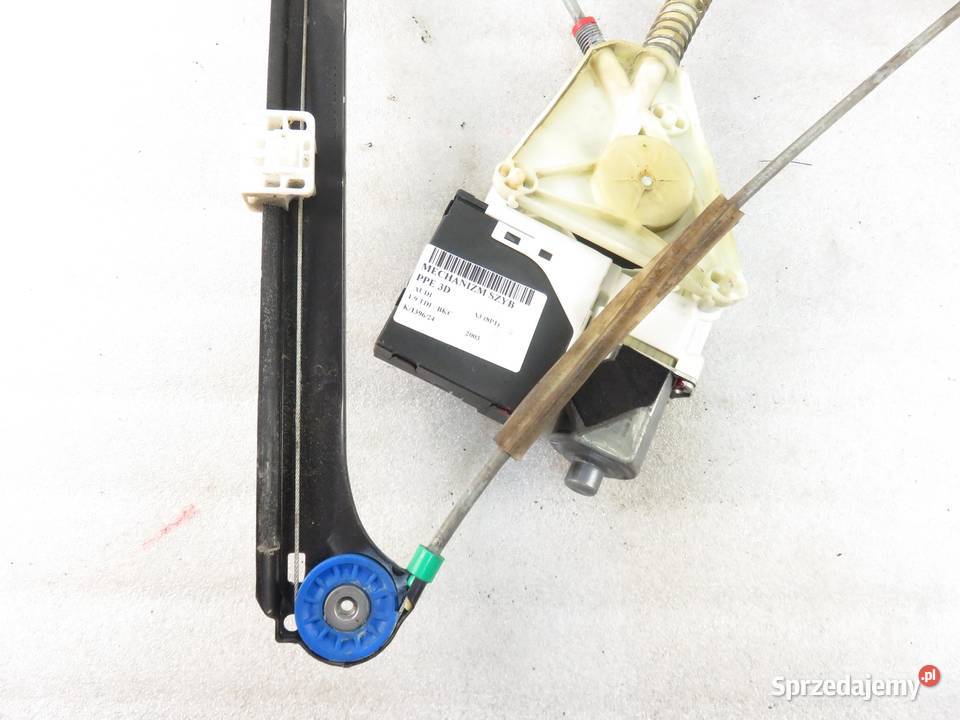 PODNOŚNIK SZYBY PRAWY 3D AUDI A3 8P 8P0959802A