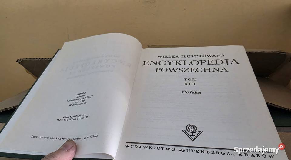 Encyklopedia Gutenberga Wyd Kurpisz twarda Zawiercie