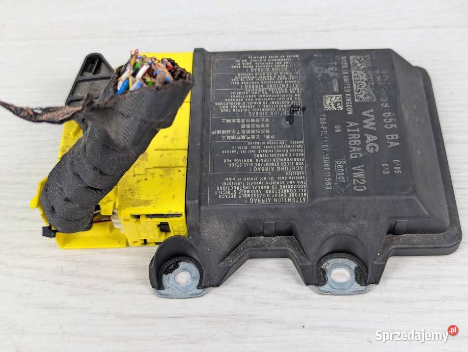 MODUŁ STEROWNIK PODUSZEK AIRBAG VW PASSAT B8 osobowe Białystok