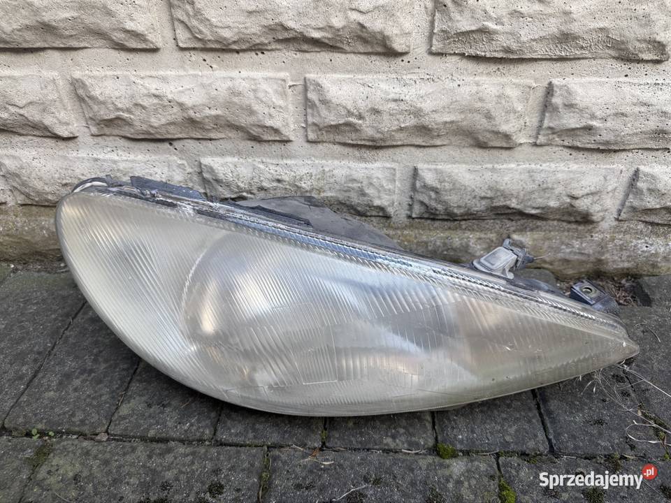 lampa prawa przód Peugeot 206 osobowe Lampy przednie Ostrów Wielkopolski