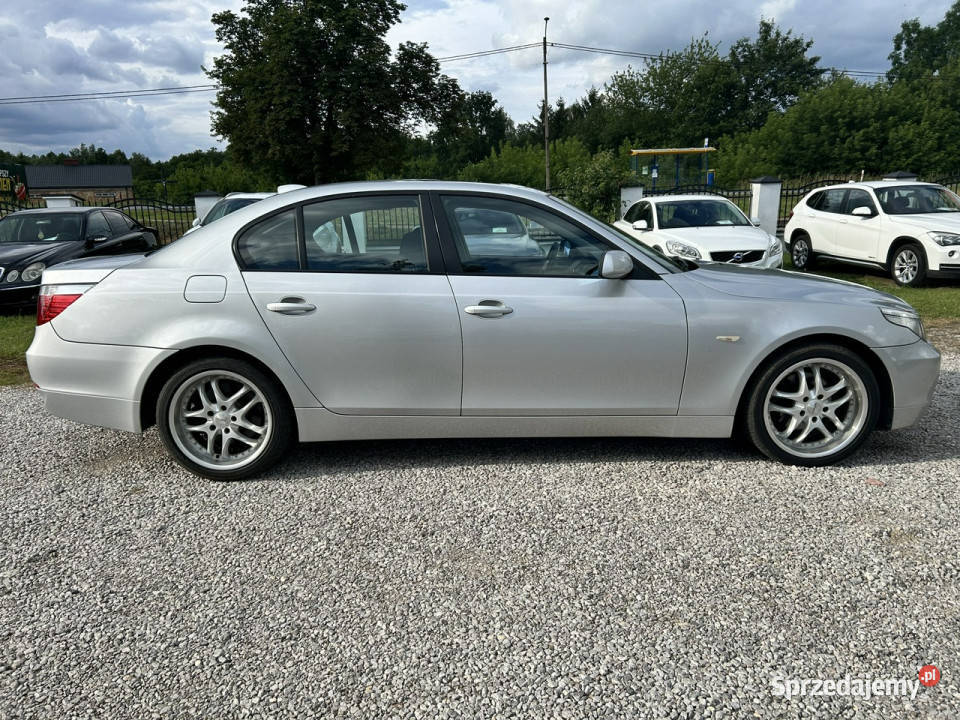 BMW 520 Super stan zarejestrowany w Polsce E60 światła przeciwmgielne BMW Nowe Iganie