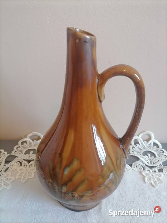 Wazon Dzbanek Izabela Zdrzałka 1970 Wałbrzych