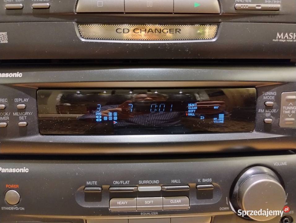 Wieża Panasonic SACH72 CD radio magnetofon sprzedam