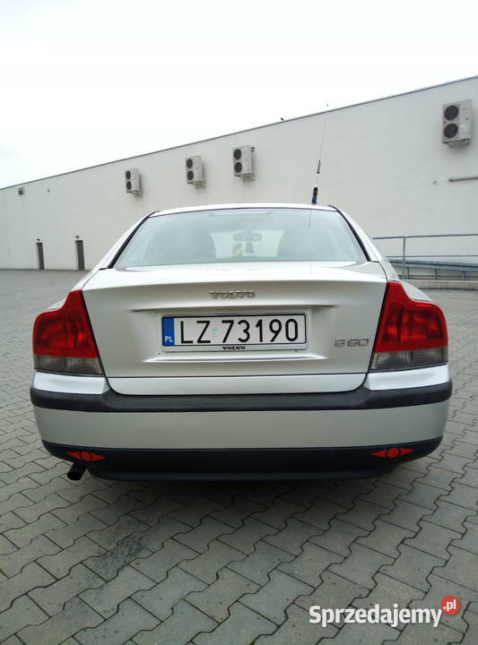 Volvo S60 24 140 LPG zadbane starszego Pana manualna S60 Motoryzacja Zamość