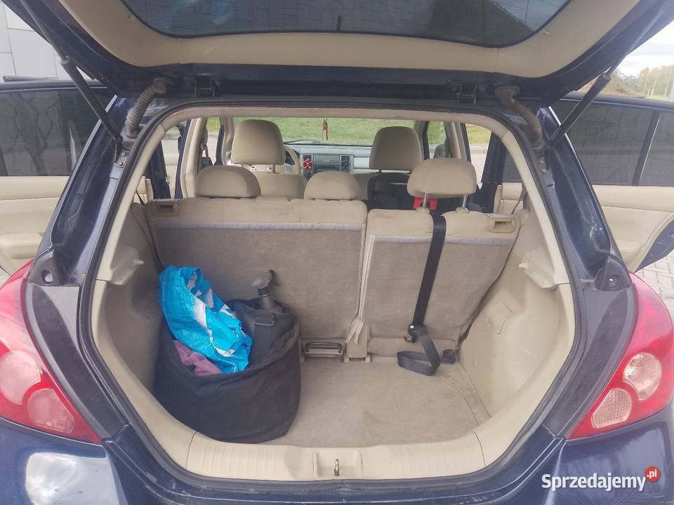 Nissan Tiida 16 16V salon Białystok