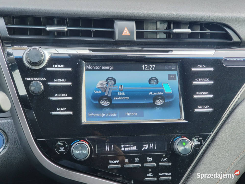 Toyota Camry 2021r Salon Polska 25 HYBRID nieuszkodzony Białystok
