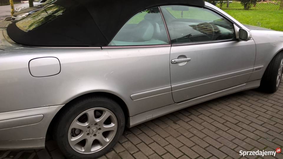 mercedes clk cabrio anglik Motoryzacja