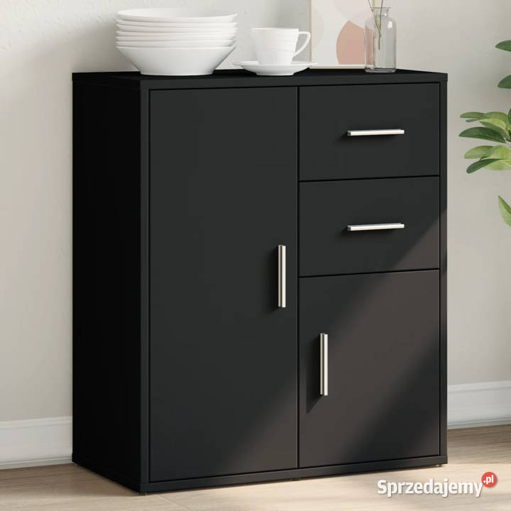 Szafka czarna 60x31x70 materiał drewnopochodny Warszawa
