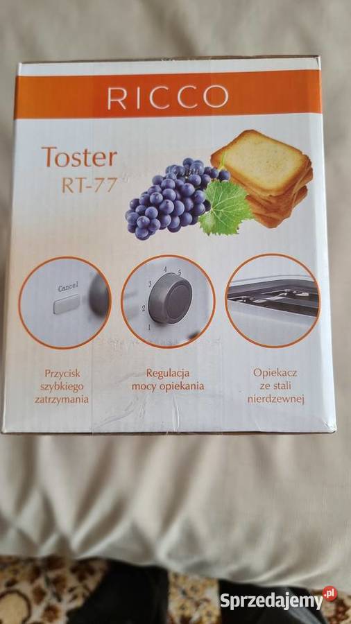 Toster model RT77 RICCO sprzedam