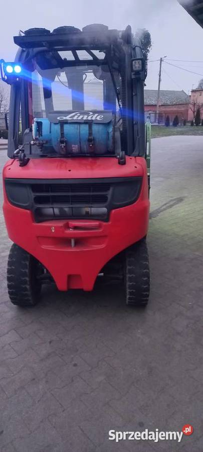 wózek widłowy sztaplarka linde łódzkie