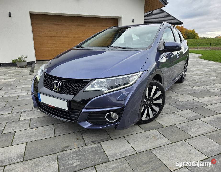 2015 Honda Civic Tourer 18 142 manual stan Civic Niedomice