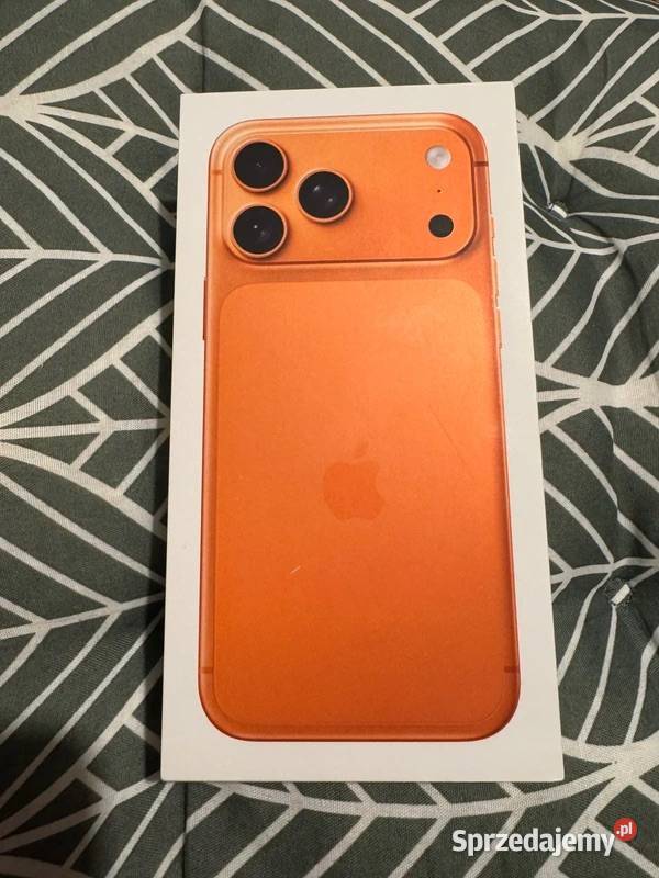 iPhone 17 Pro 256 GB Cosmic Orange A3257 podlaskie sprzedam