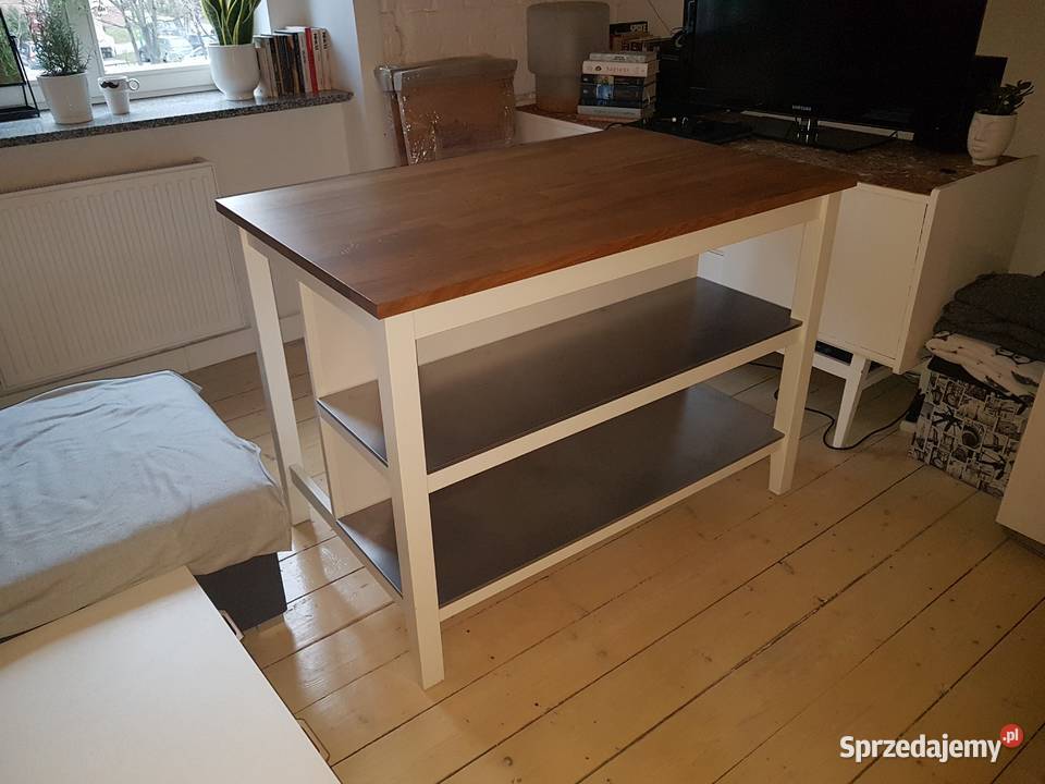 IKEA Stenstorp wyspa kuchenna dębowy blat stan sprzedam