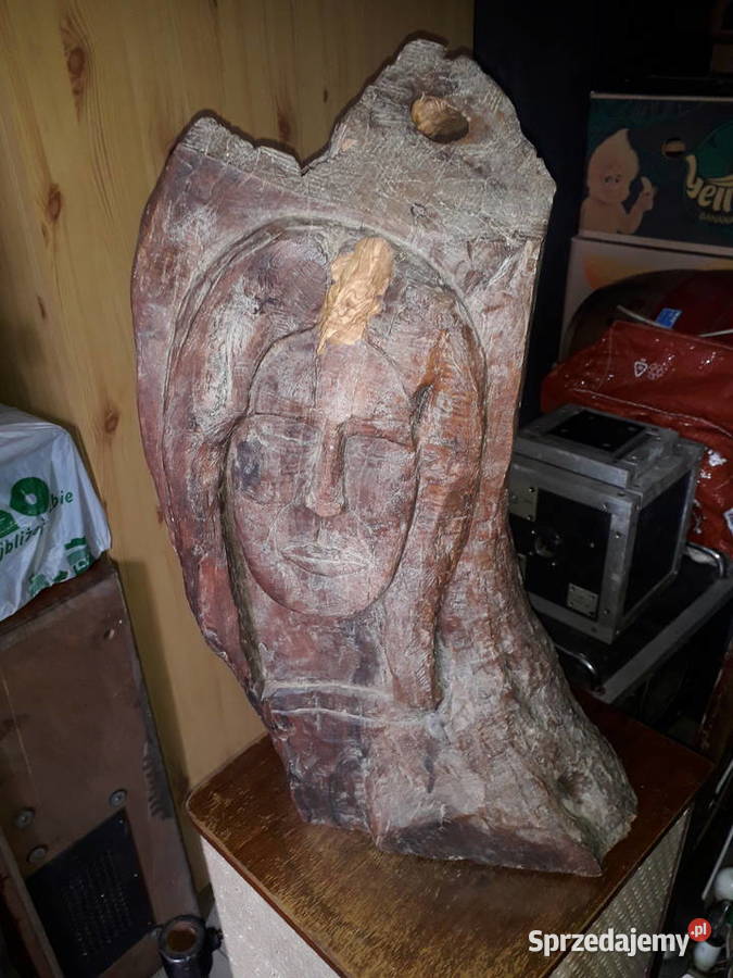 Duża rzeźba drewniana mazowieckie Warszawa