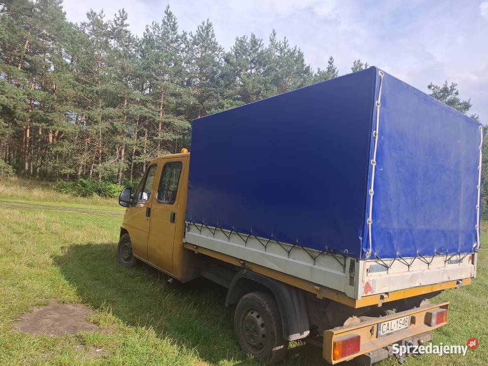 FIAT DUCATO 28D 7 OSÓB BRYGADÓWKA manualna Fiat Solec Kujawski