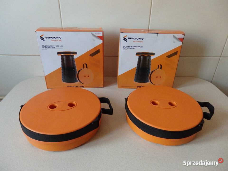 Teleskopowe Stołki Turystyczne Zestaw 2 podkarpackie Rzeszów