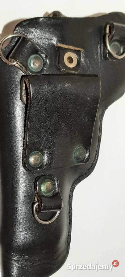 Kabura do pistoletu czarna skórzana Kolekcje