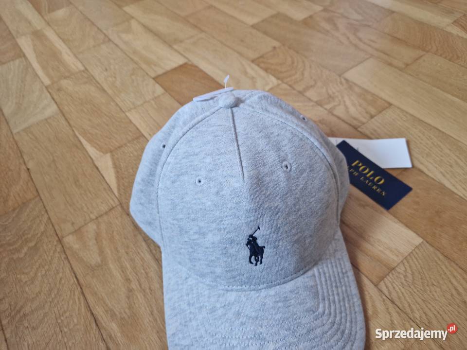 Nowa szara czapka z daszkiem Polo Ralph Lauren z Bibice sprzedam