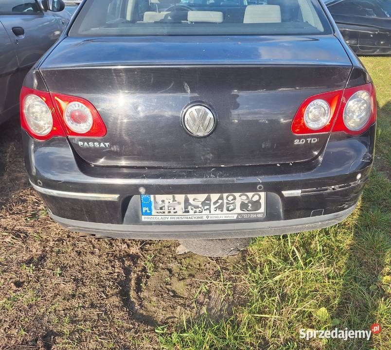 Klapa Tył Bagażnika Volkswagen Passat B6 Sedan Wisznice