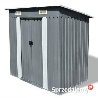 vidaXL Metalowa szopa ogrodowa szara42982 mazowieckie Warszawa sprzedam