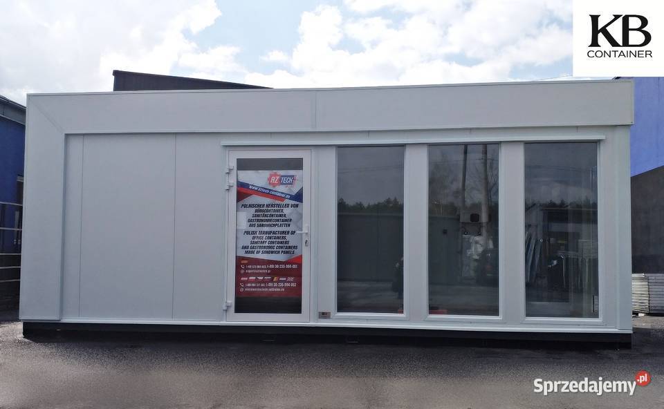 Kontener biurowy Kontener mieszkalny Pawilon 70 Kędzierzyn-Koźle