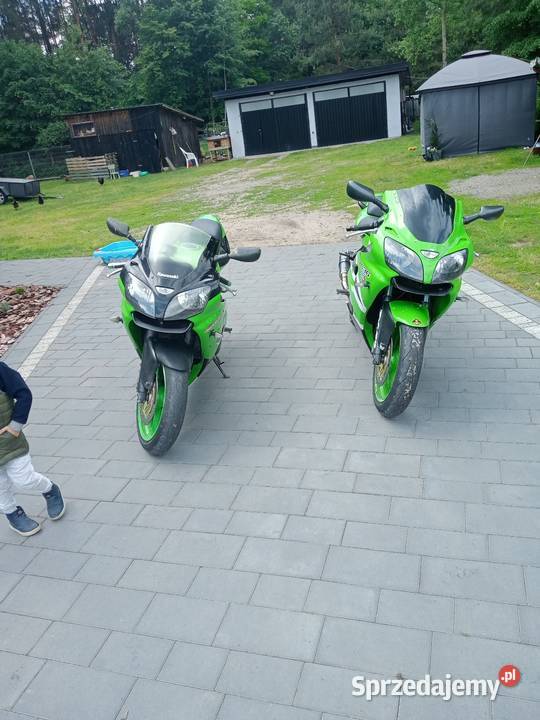 Kawasaki Ninja ZX6R zielony Danków