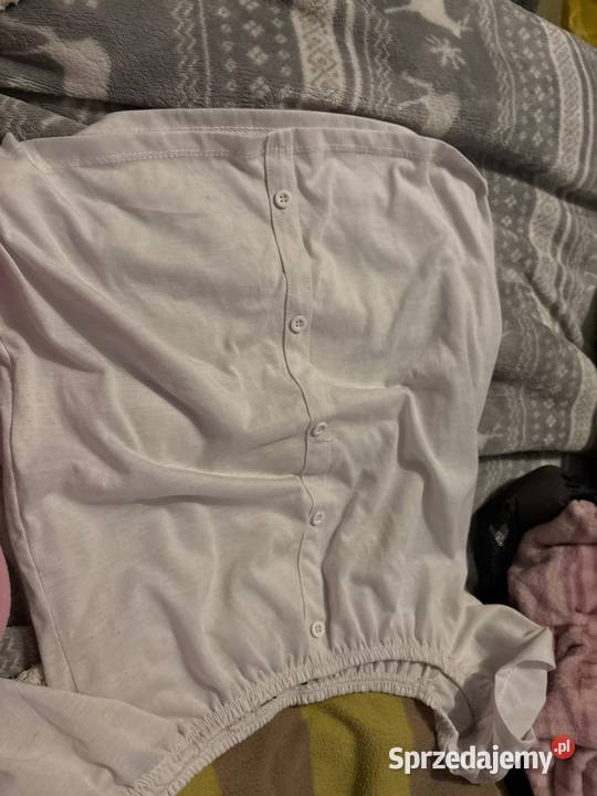 Bluzka biała małopolskie Krzeszów