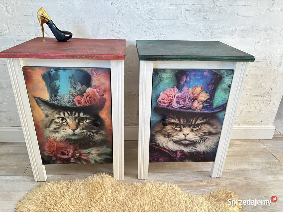 Nocne szafki stylizowane piękne Nocne sprzedam